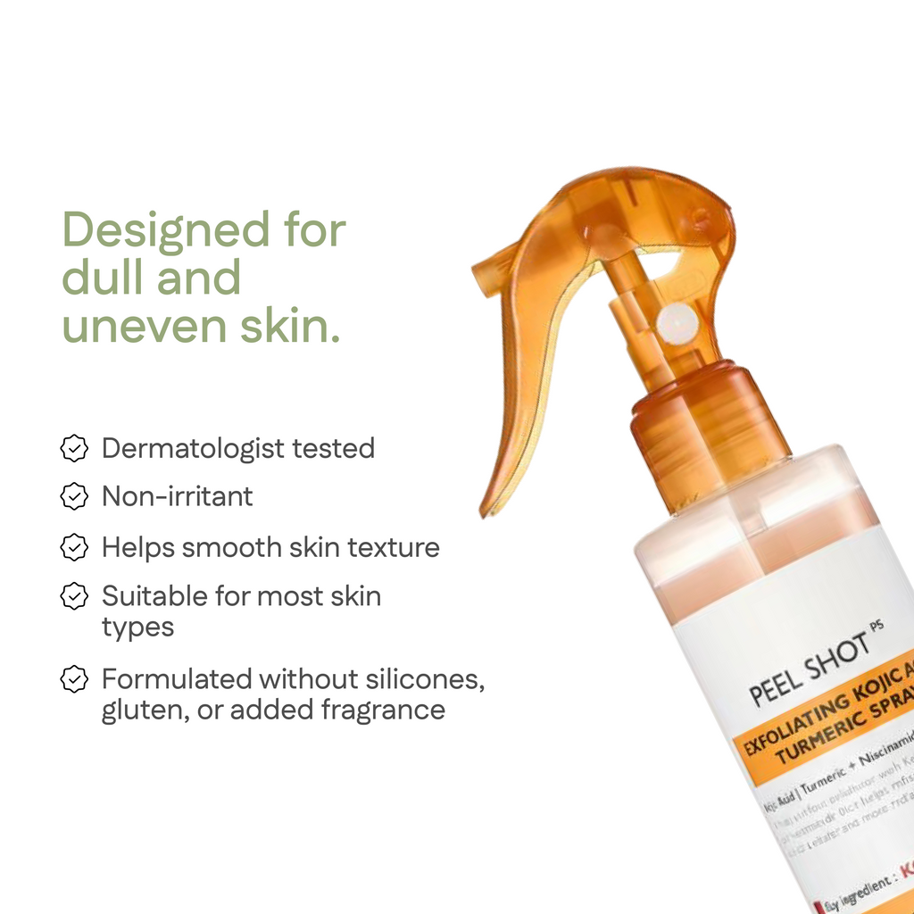 Peel Shot - Kojic + Turmeric Body Peel Spray